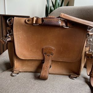 Saddleback Leather Briefcase Messenger Bag